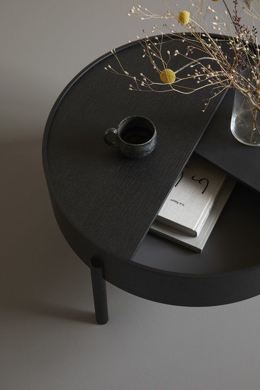 Black Coffee Table Makes a Trendy Choice