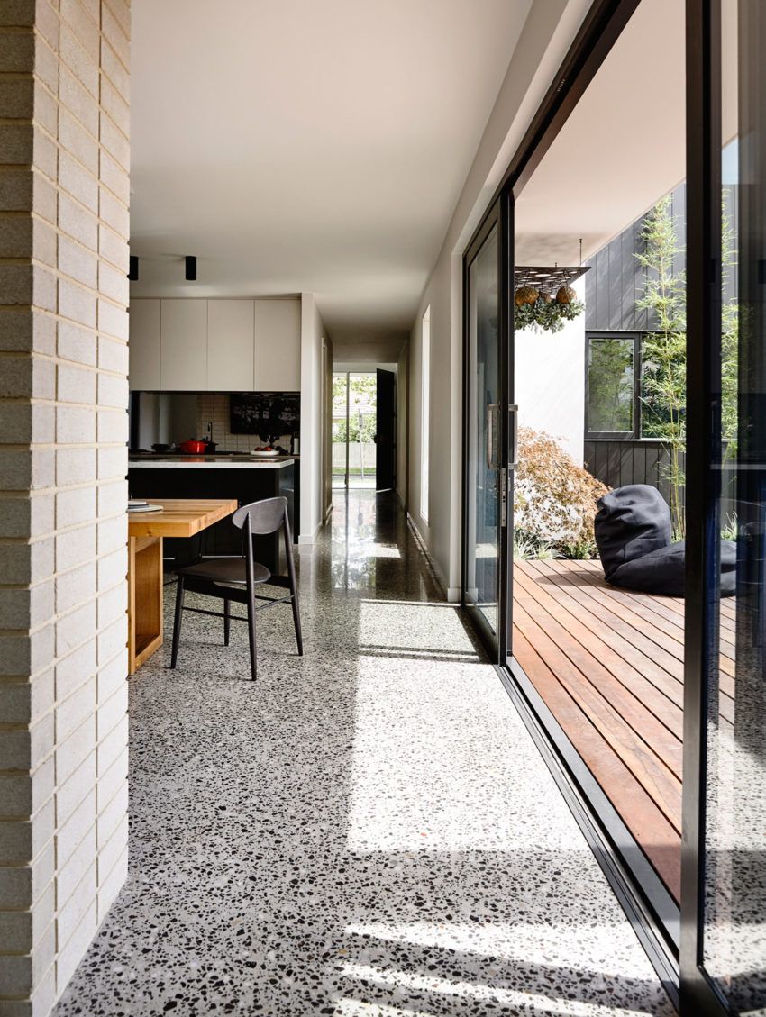Stylish and contemporary granite flooring