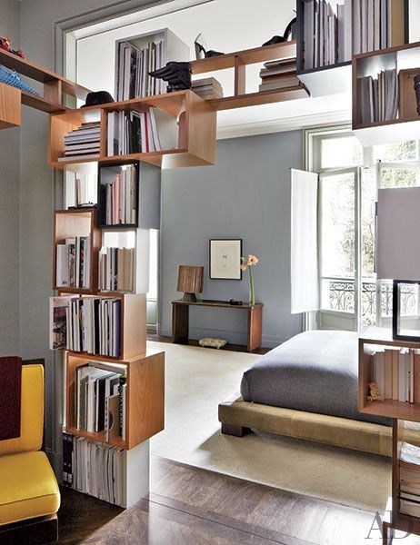 Organizing the way you read with stylish bookcases