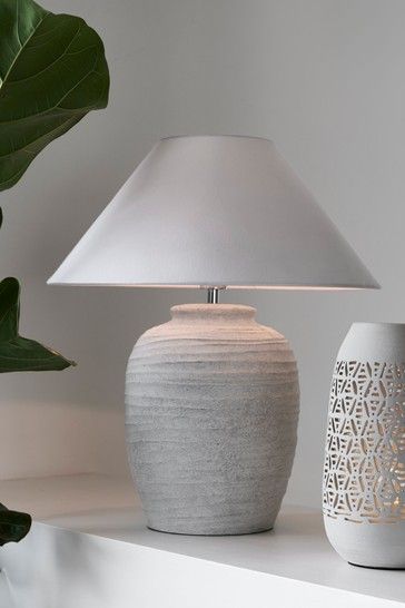 Grey Lamp Shades for Accentuating Your  Living Room
