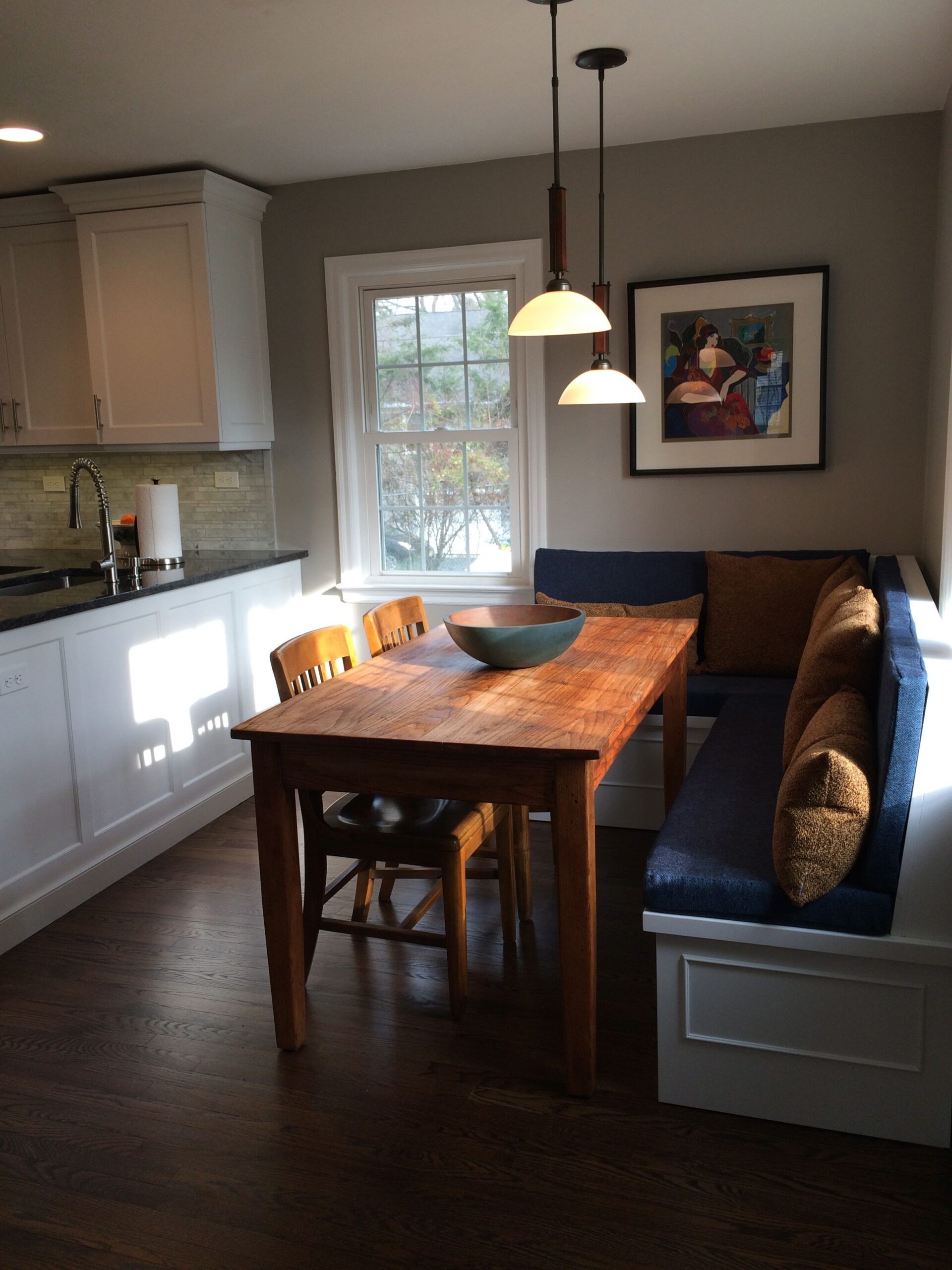 Kitchen Table With Bench