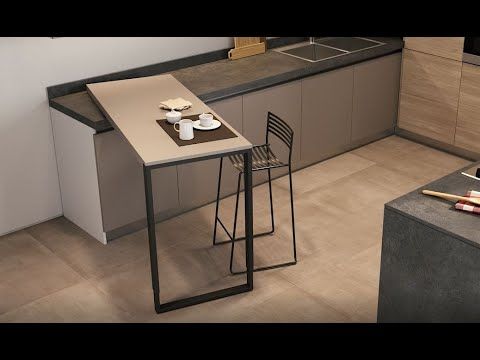Choose a Modern Breakfast Bar Table for a  Trendy Kitchen