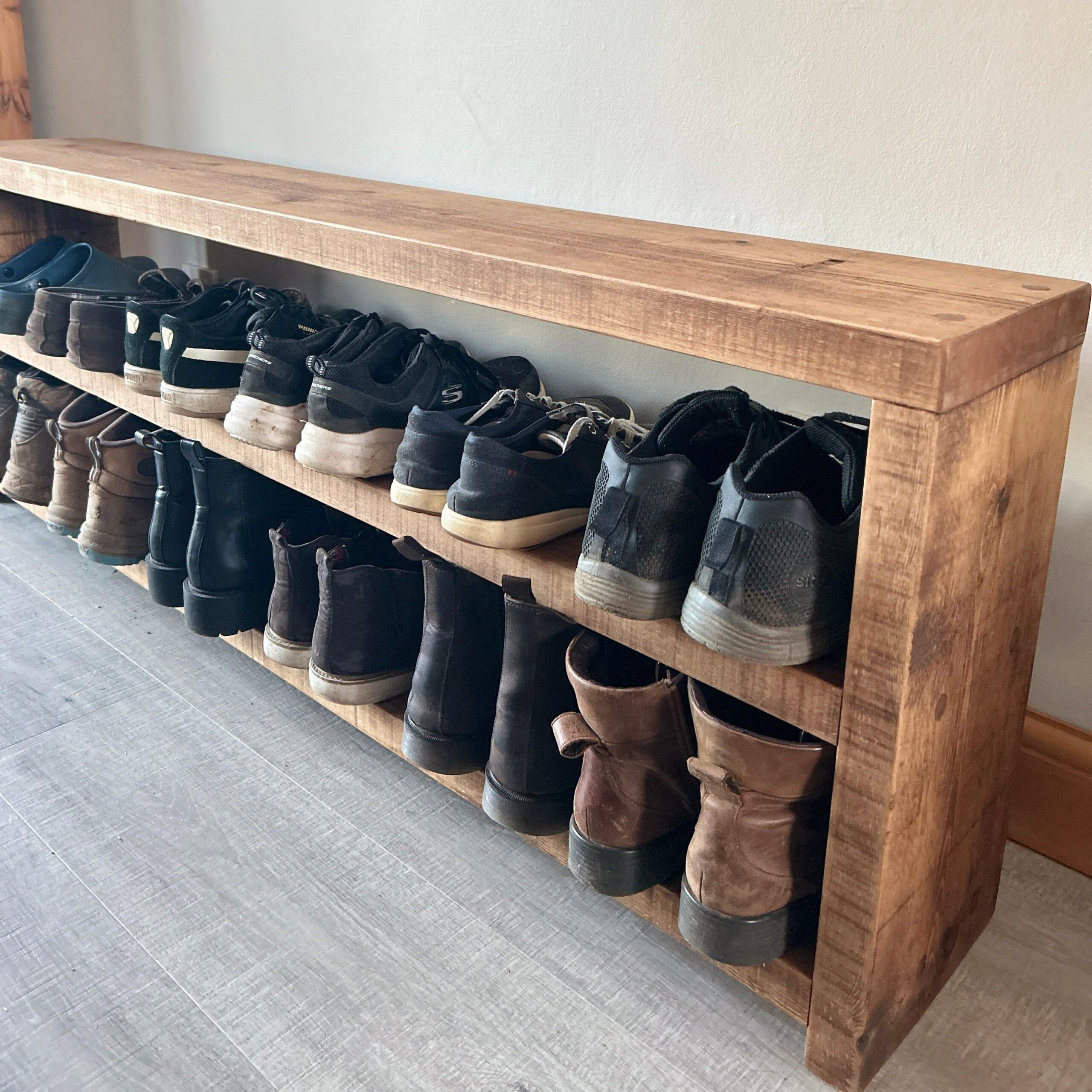 A very much outfitted home is inadequate without a shoe rack.