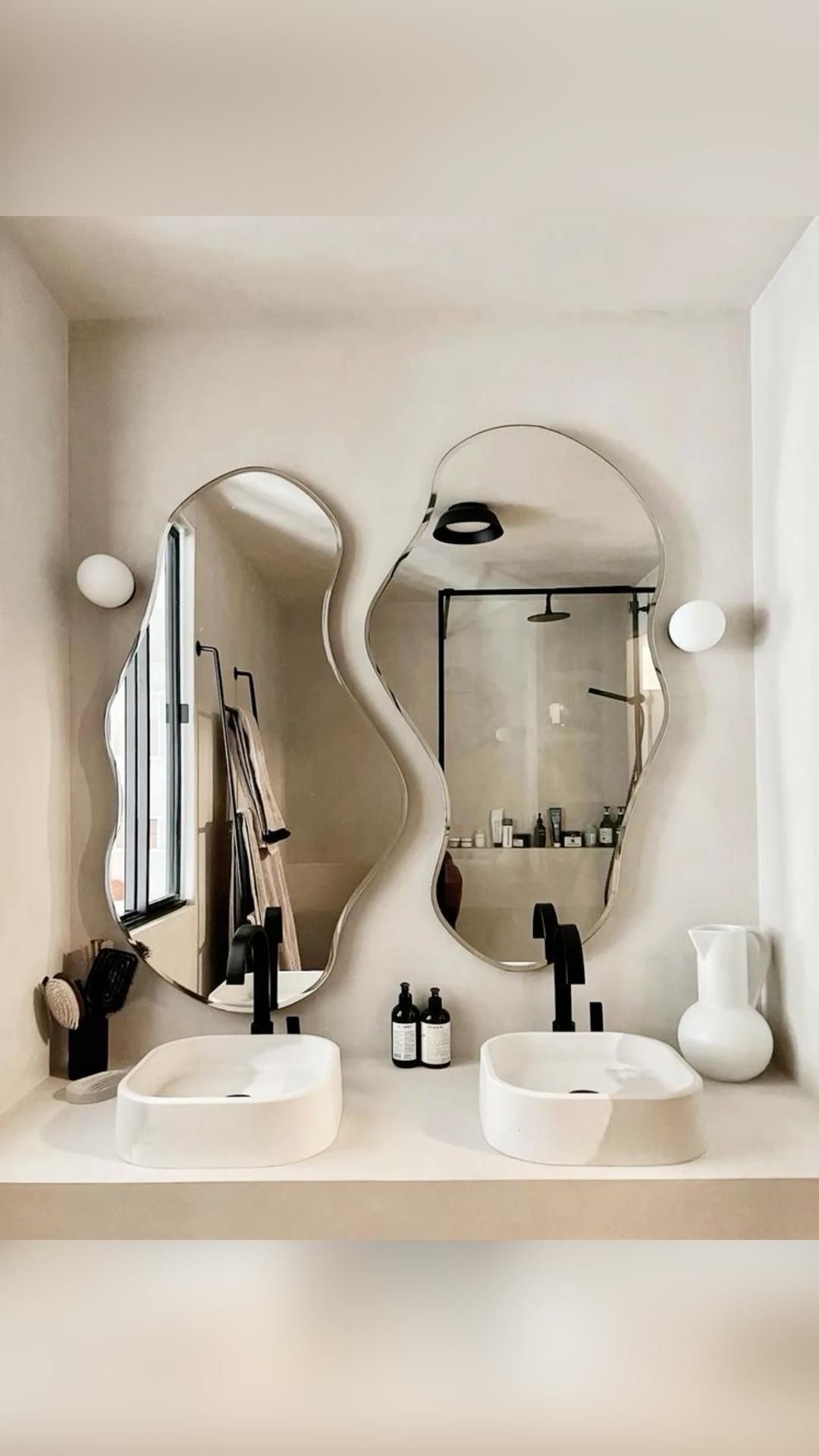 Framed Bathroom Mirrors Reflect Elegance  and Grace