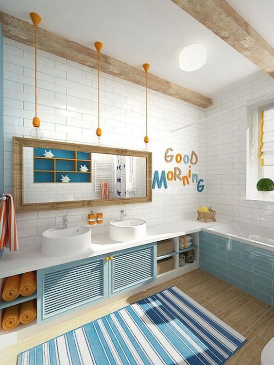 Useful Ideas For Decorating A Kids Bathroom
