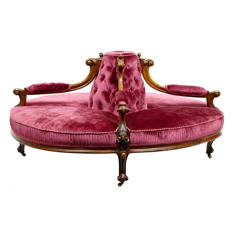 Settees- leather settees are a great addition for your living room