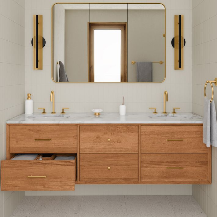 Modern Double Bathroom Vanity Style