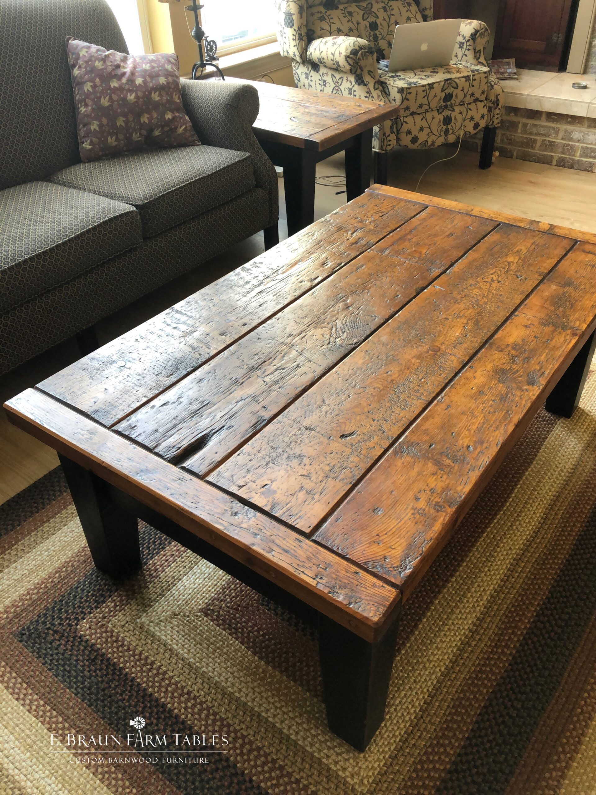 Reclaimed Wood Coffee Table- lets have a vintage Era