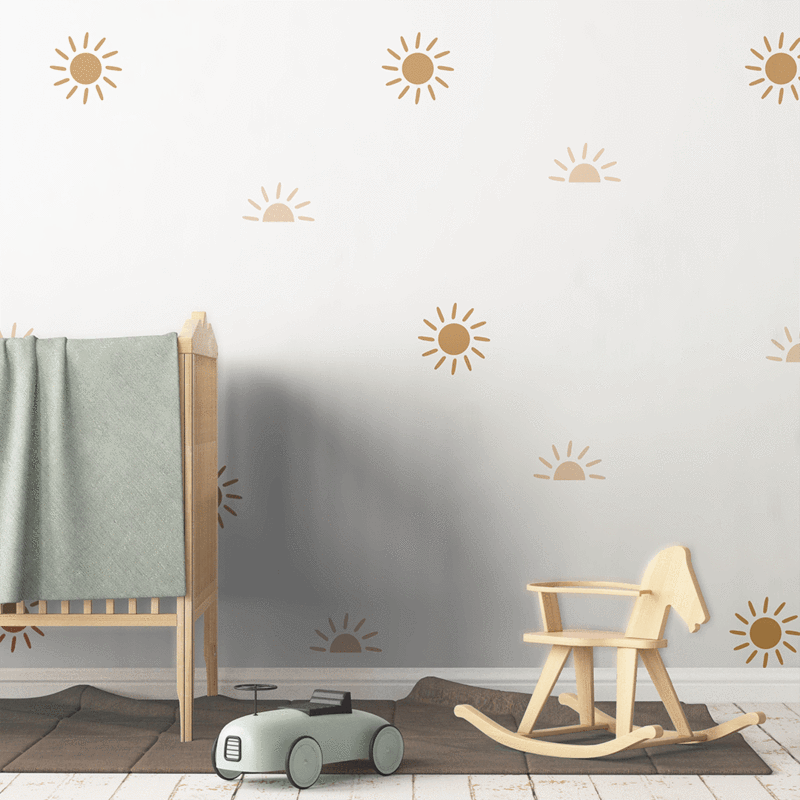 Nursery Decals Create Beauty in the  Environment