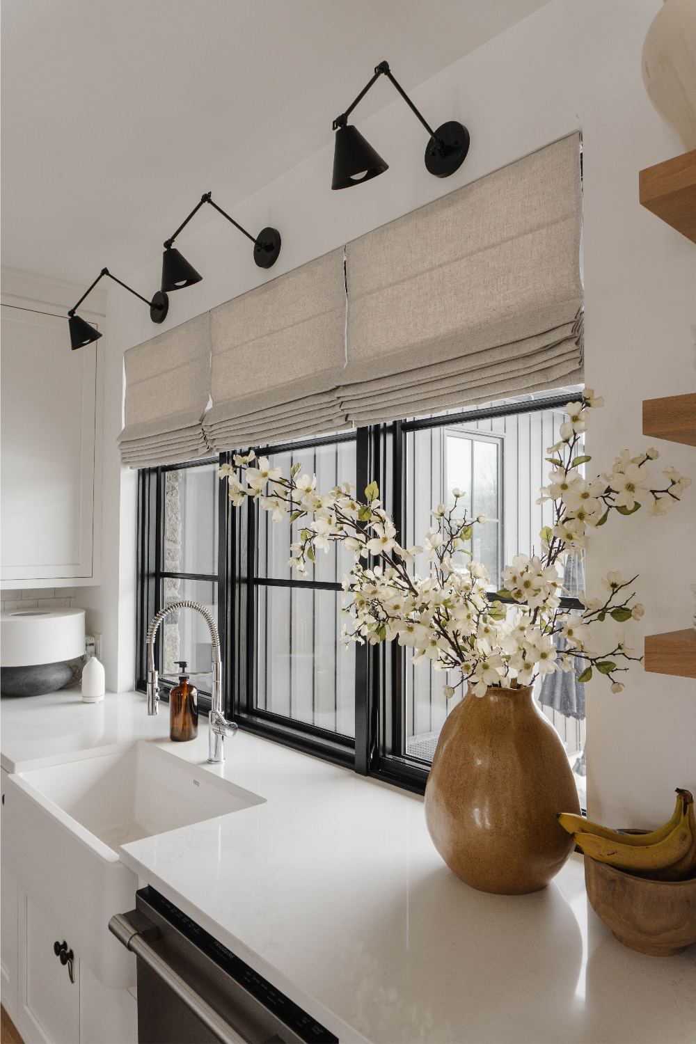 Roman Shades Add Softness to the Room  Environment