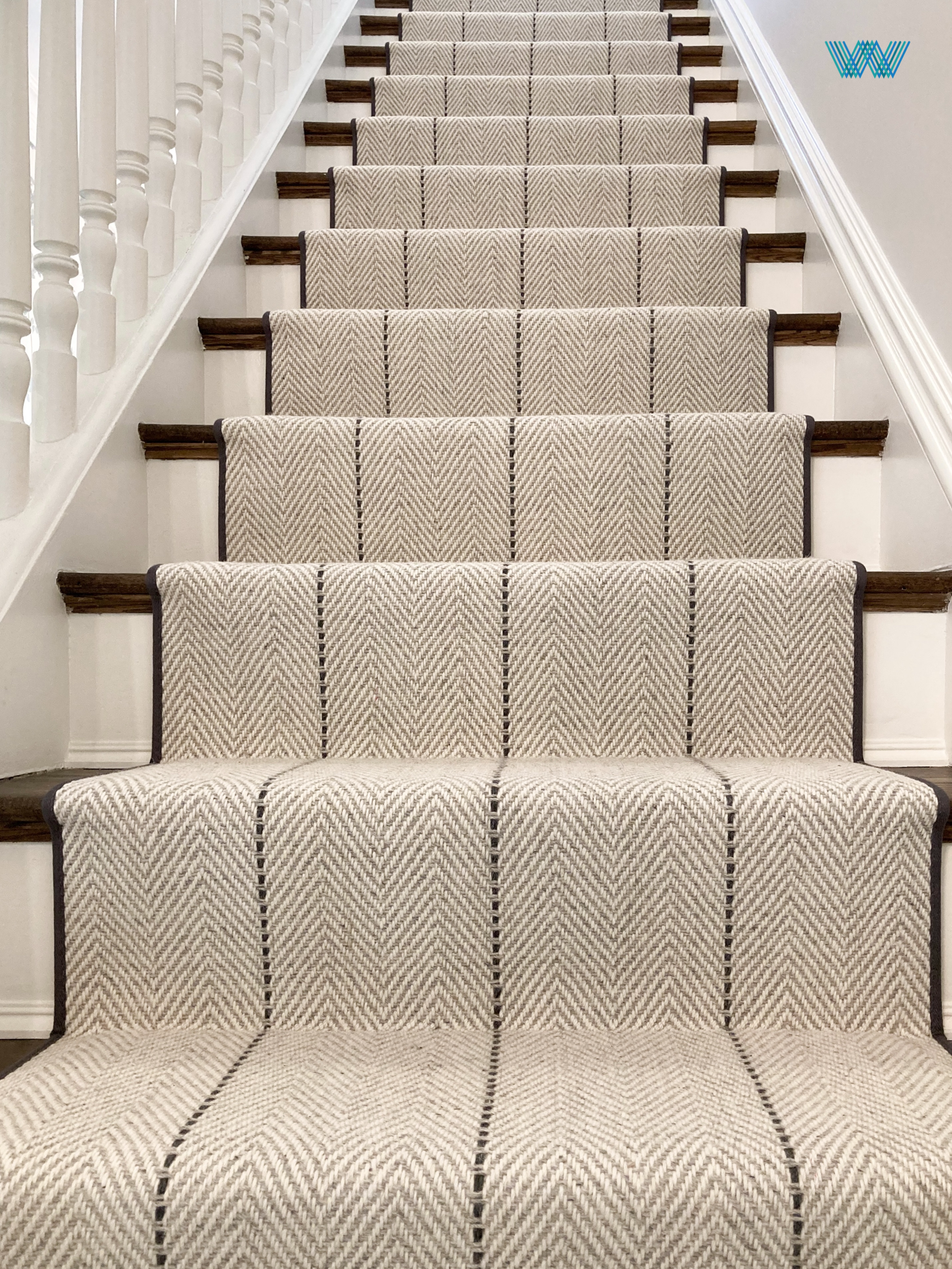 Stair runners by the foot
