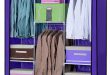 ! new portable wardrobe rail clothes storage hanger closet with waterproof  cover ZKGCUQB