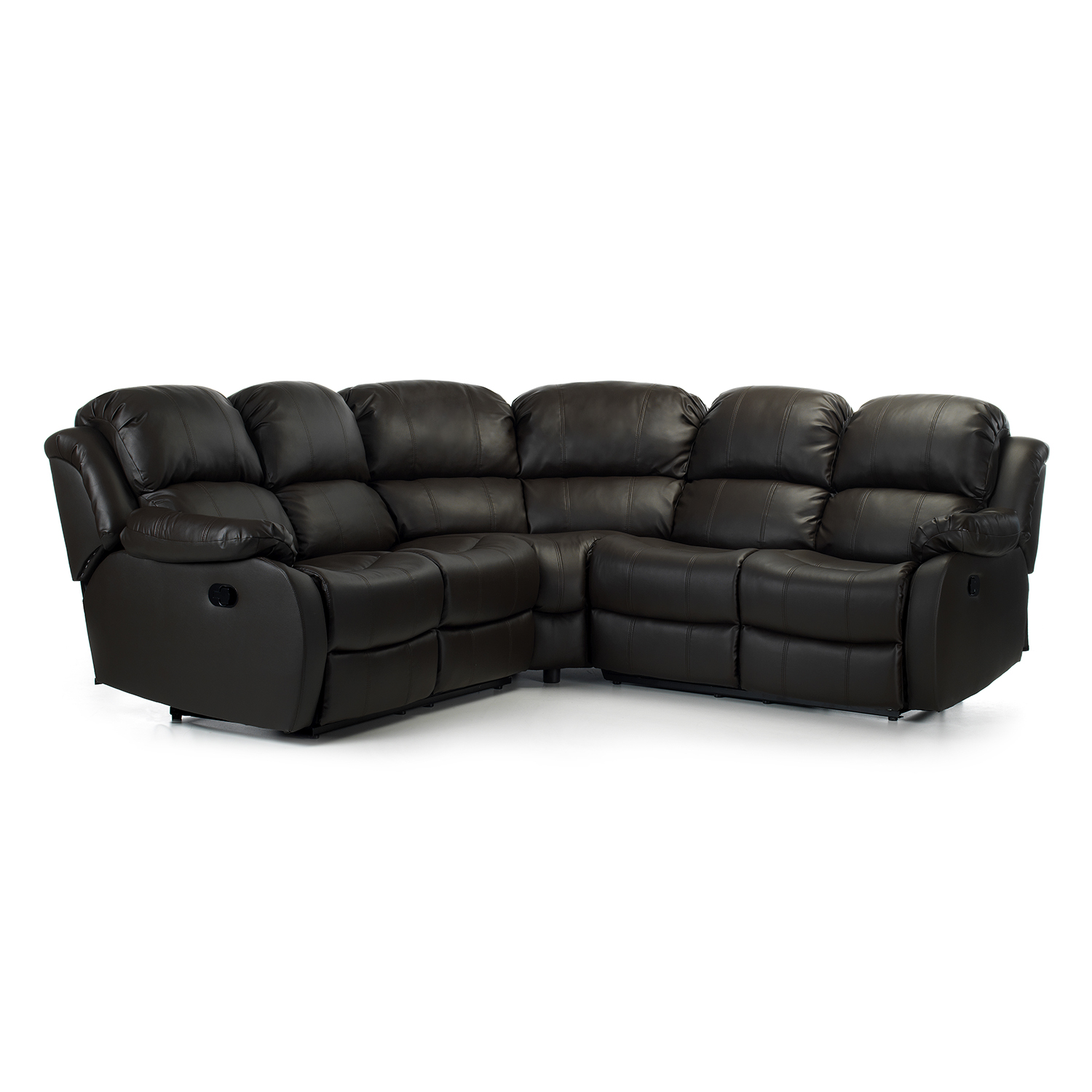 ... reclining leather corner sofa. hover to zoom | play video RWGBFXX