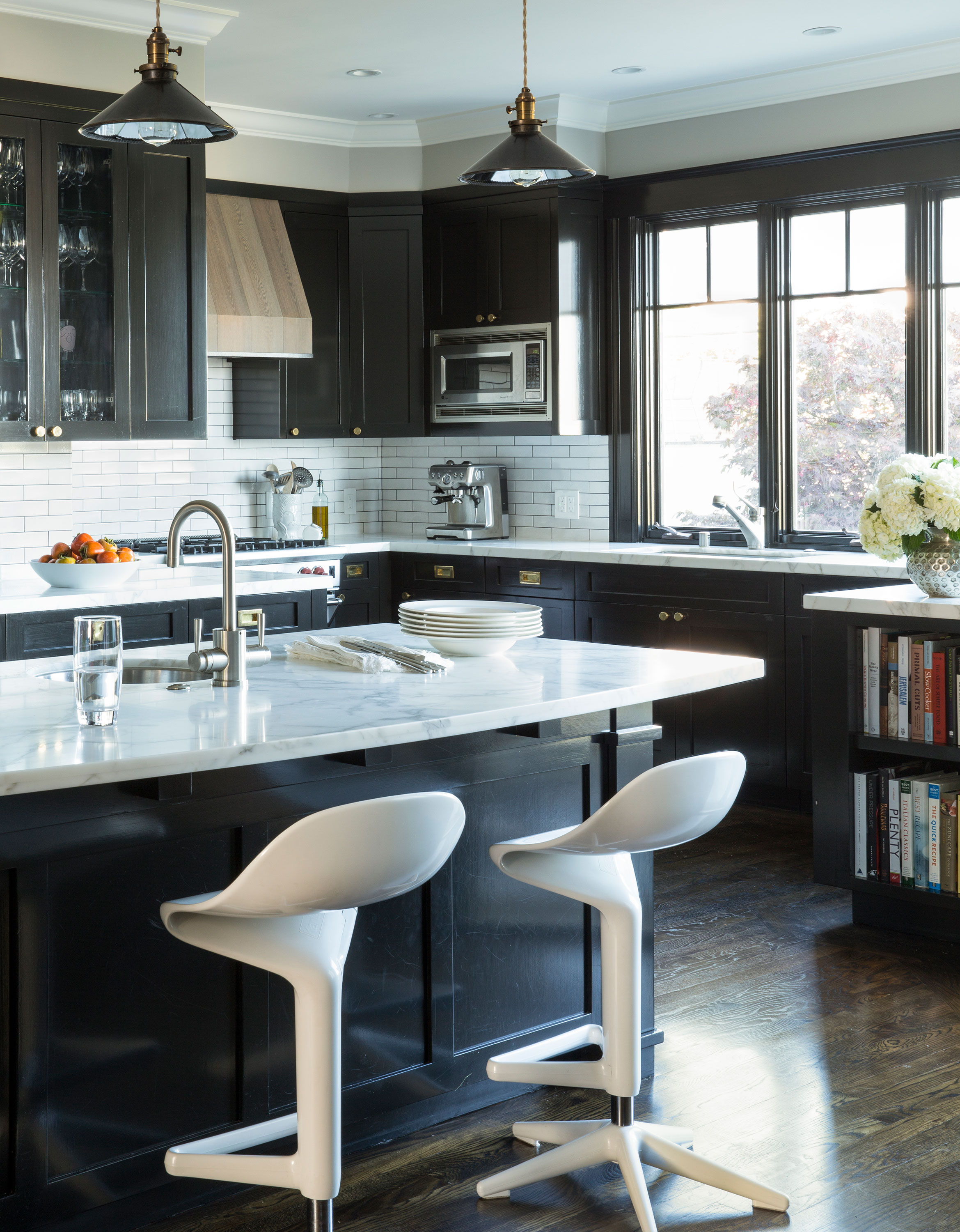 30 best black kitchen cabinets - kitchen design ideas with black cupboards ASZITWV