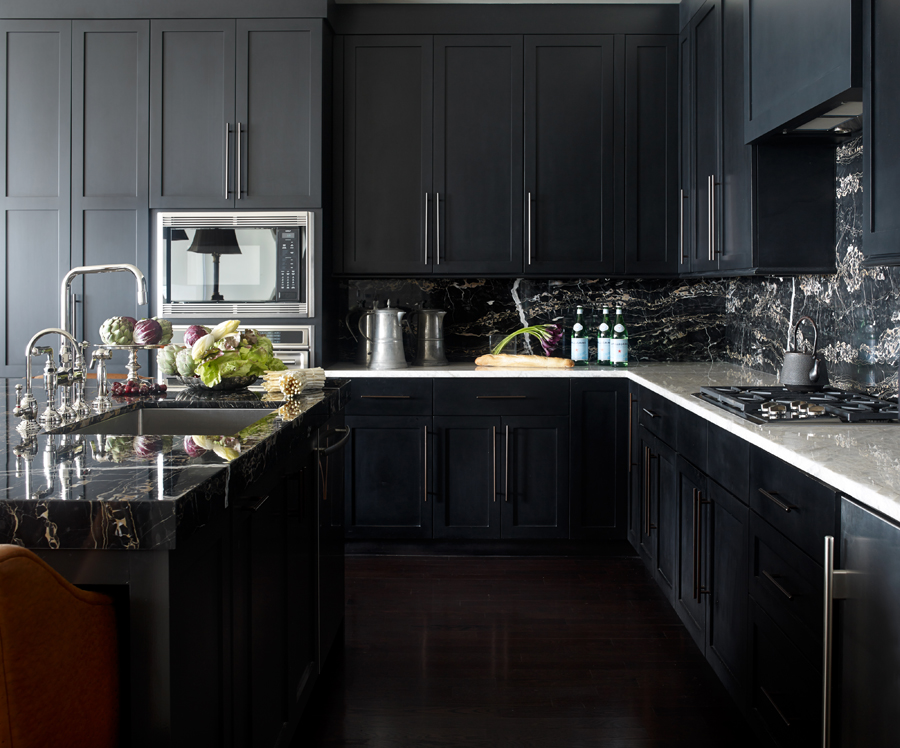 30 best black kitchen cabinets - kitchen design ideas with black cupboards UBTNZXL