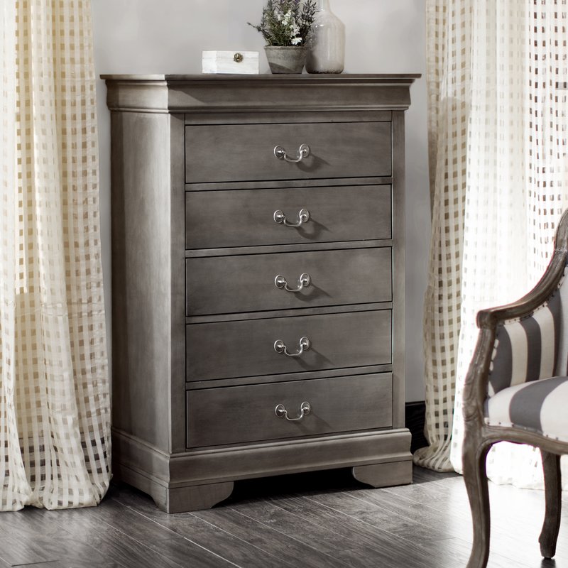 5 Drawer dresser: A simple item with multiple