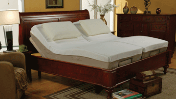 adjustable mattress *shown with mattress and bed frame* NSLZOVX
