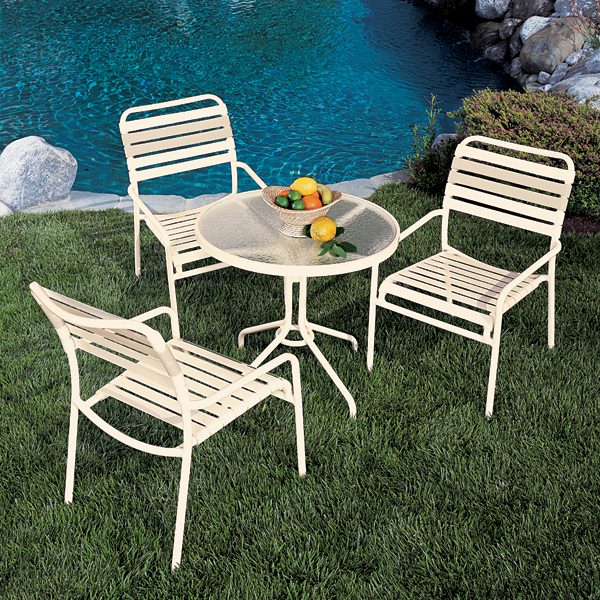 aluminum patio furniture kahana strap by tropitone all three of these categories of outdoor aluminum QDPMIDB