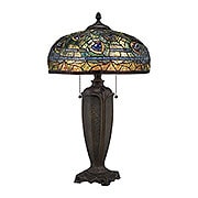 antique lamps lynch desk lamp in russet (item #rs-03qz-tf1487t) JSKZILG