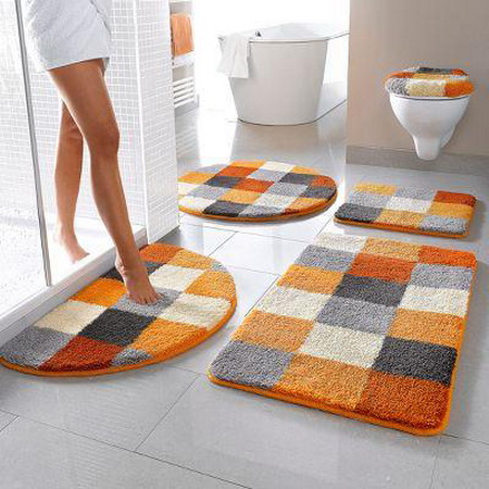 bath mats for bathroom - choosing the bathroom mats - anoceanview.com ~ CEHJCRY