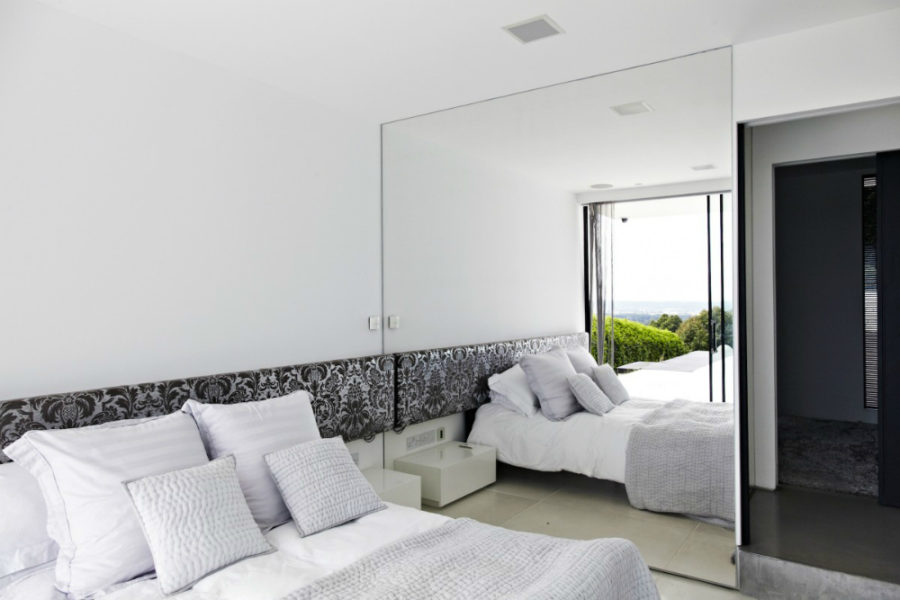 bedroom mirrors ... mirrored wall 900x600 bedroom mirror designs that reflect personality ZTOUCPV