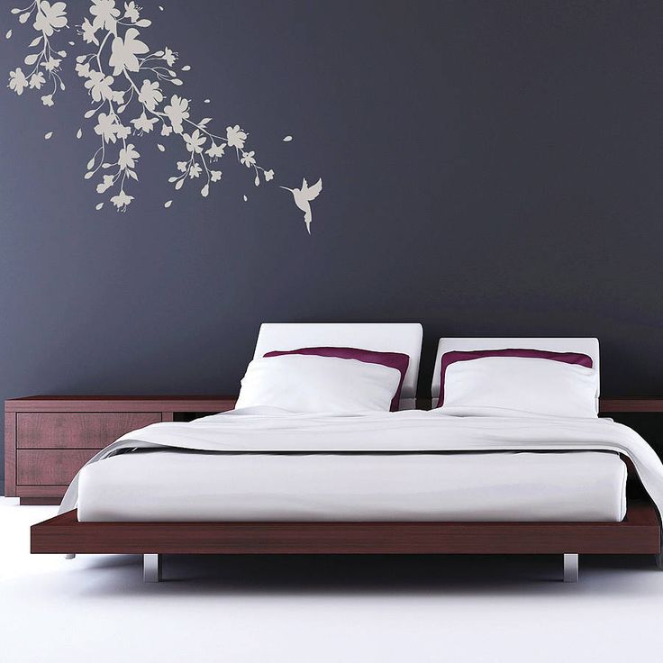 bedroom wall stickers sakura blossom wall sticker. bedroom ... ENNYTSK