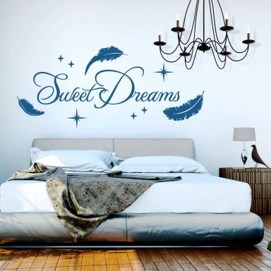 bedroom wall stickers sweet dreams 3 wall sticker HUOXVSX
