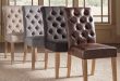 benchwright premium tufted rolled back parsons chairs (set of 2) by inspire KNULAPP