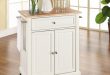 bexton kitchen cart with wood top HCBJCQY