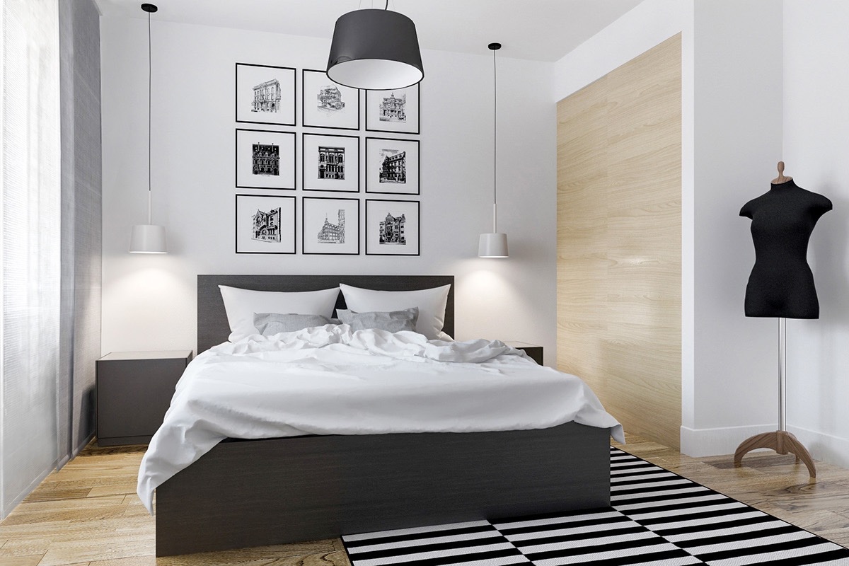 black and white bedroom ideas 40 beautiful black u0026 white bedroom designs VHBGCBX