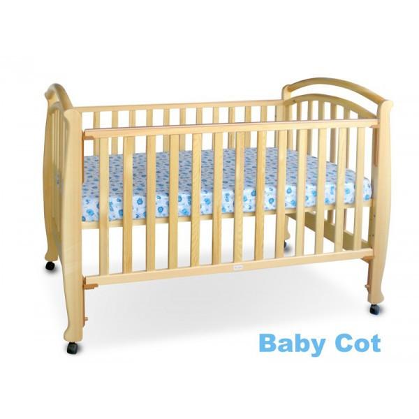 bonbebe vermont 4 in 1 baby cot (natural) - little baby GAMWLWY