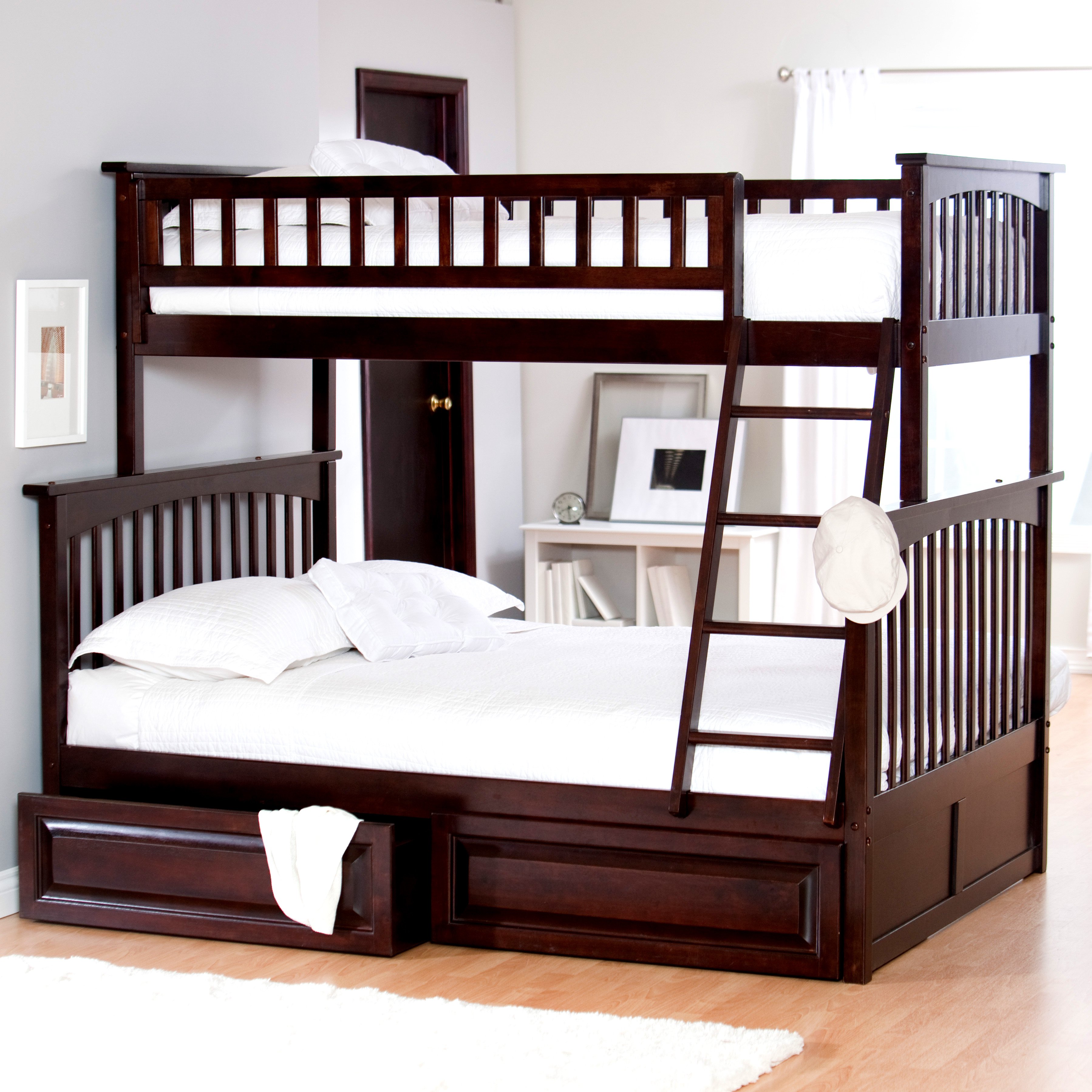 bunk beds atlantic furniture columbia twin over full bunk bed | hayneedle IVBMNCP