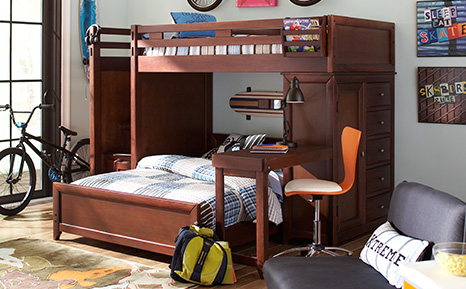 bunk beds for kids creekside · ivy league collection ECJMJQF