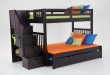 bunk beds for kids keystone stairway twin/full bunk bed with perfection innerspring mattresses  and storage/trundle unit HNPRLTI