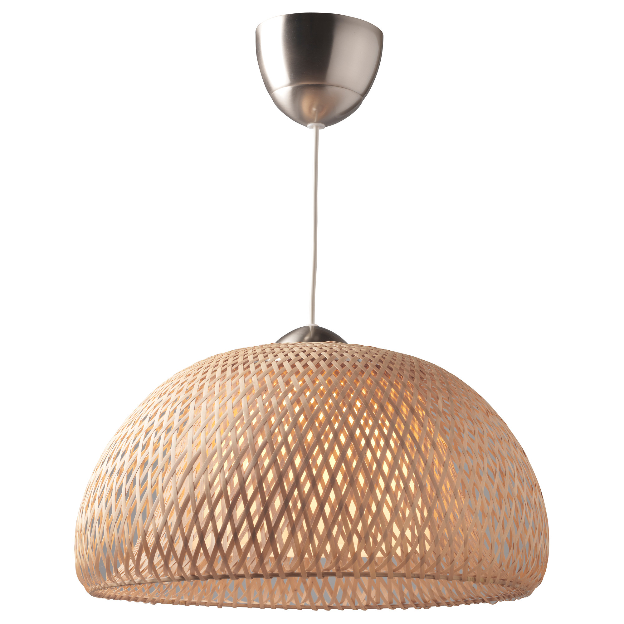 ceiling lamp böja pendant lamp, bamboo rattan max.: 60 w diameter: 17  VQNFNBQ