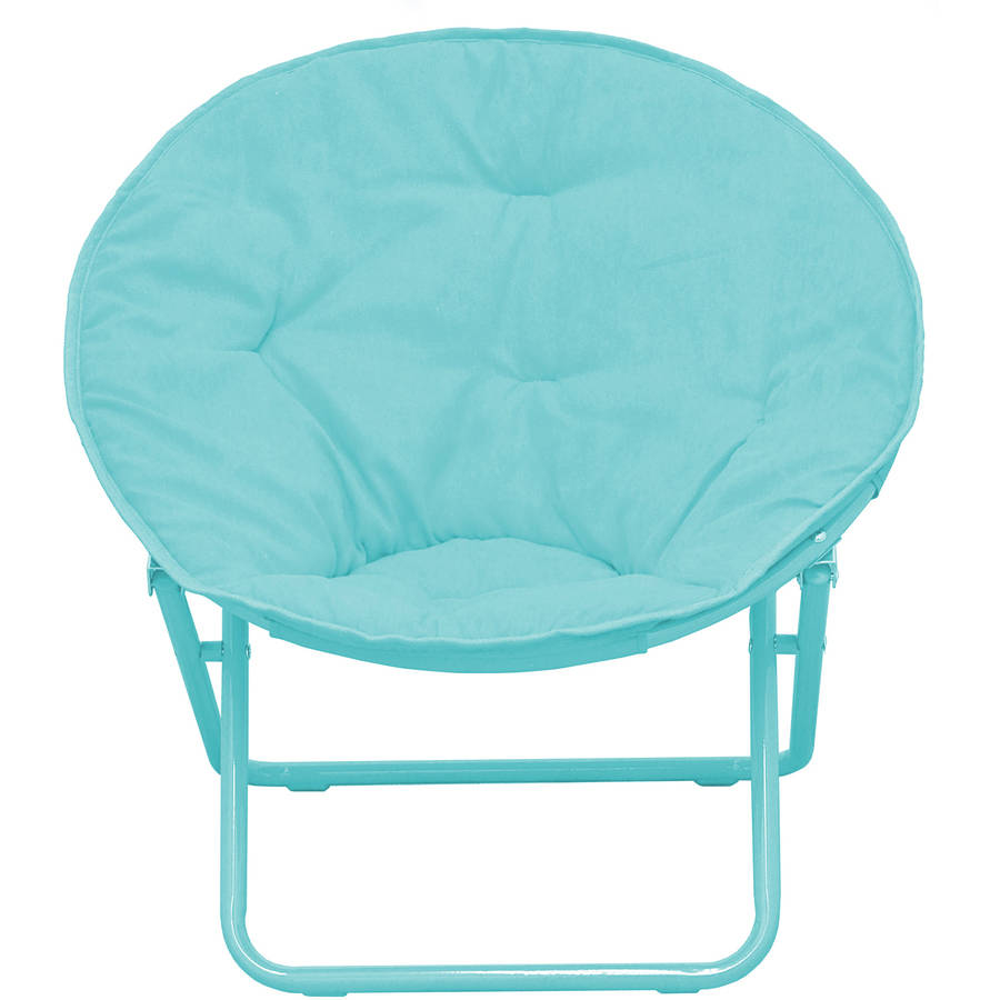 chairs for kids american kids solid faux-fur saucer chair, multiple colors HIAYWEM