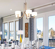 chandelier-style dining room lighting YPEOIBZ