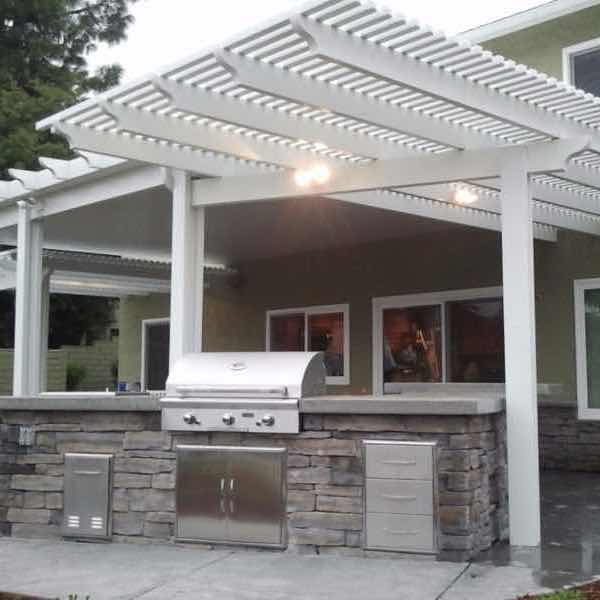 combination and bi-level patio covers XPPZAXD