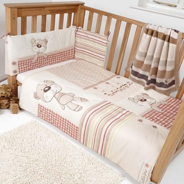 cot bedding sets clair de lune little bear 2 piece cot bed quilt u0026 bumper bedding TIOAADK