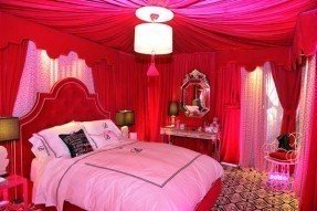 cute pink bedroom furniture for teenager girls XZBZVOG