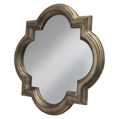 decorative wall mirrors clover decorative wall mirror gold - threshold™ ZSQUSWW