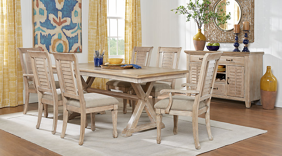 dining room furniture nantucket breeze white 5 pc dining room FVOHKLS