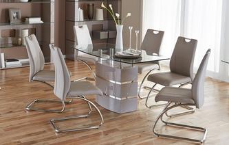 dining table and chairs piatto fixed dining table and 4 chairs piatto iconica CFBQUCG