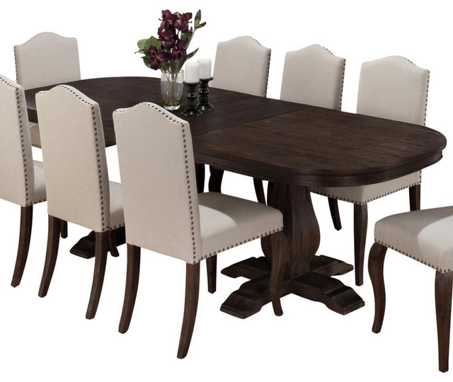dinning table jofran 634-102 dining table with butterfly leaf transitional-folding-tables JZADBXI