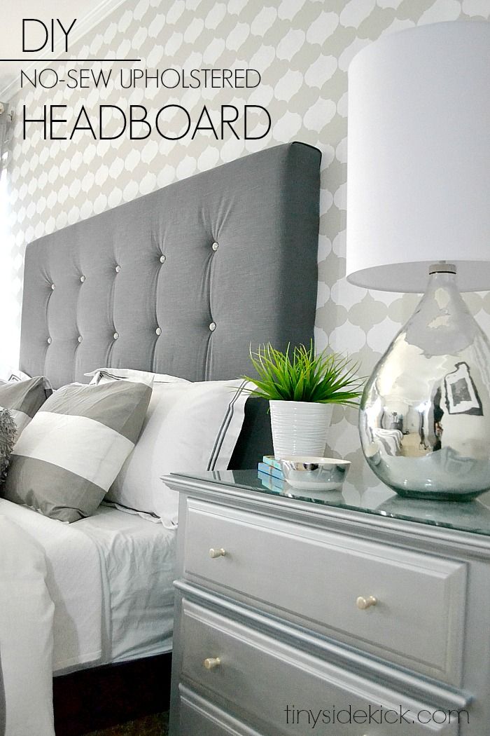 diy headboards diy upholstered headboard with a high end look! FKTCUEN