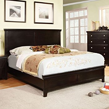 dunhill transitional espresso queen size bed WFRGCWI