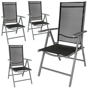folding garden chairs image is loading aluminium-folding-garden-chairs-outdoor-camping-patio -furniture QZFUWKS
