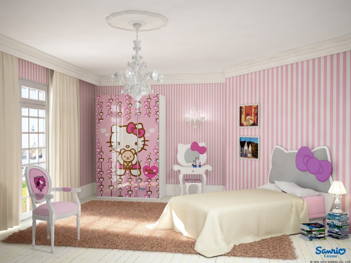 Try out the new girls bedroom decor