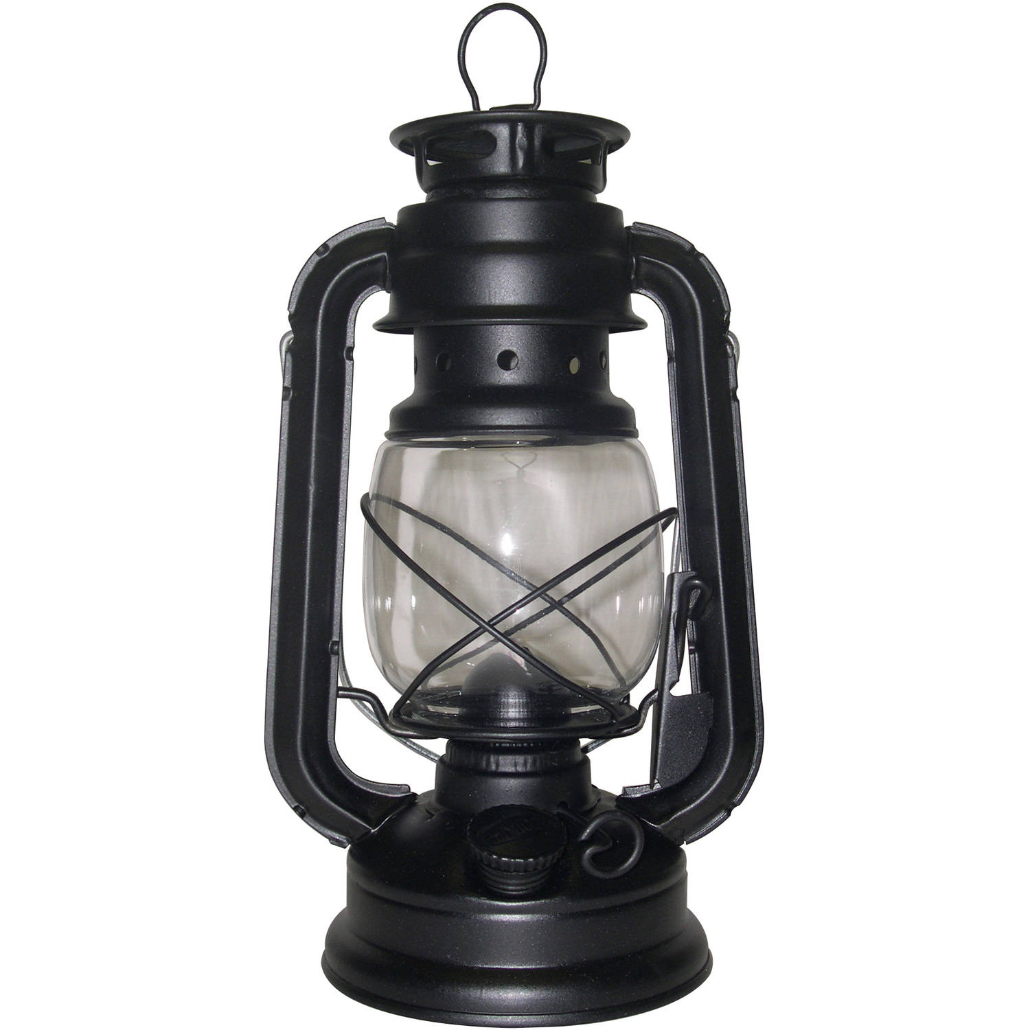 hurricane lamps florasense hurricane oil lantern, black - walmart.com MSZRKMJ