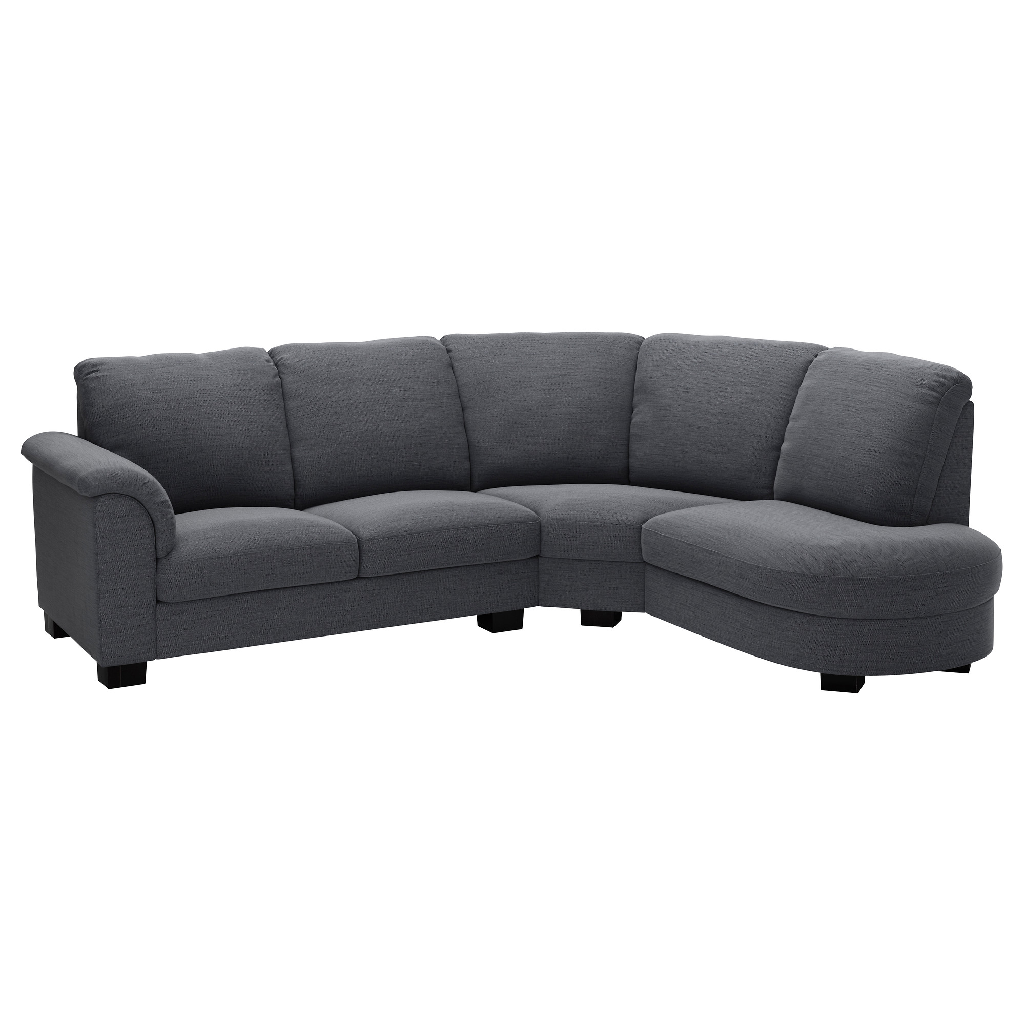 ikea tidafors corner sofa with arm left the high back gives good support EVKWCHZ